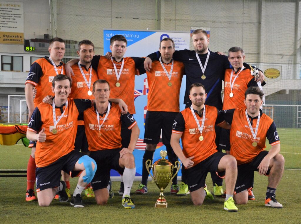 First Line Software Football Team