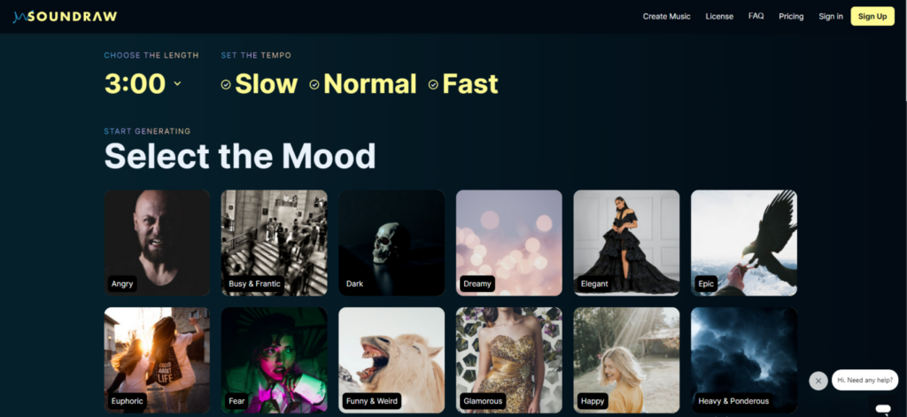 Soundraw AI Music Generator