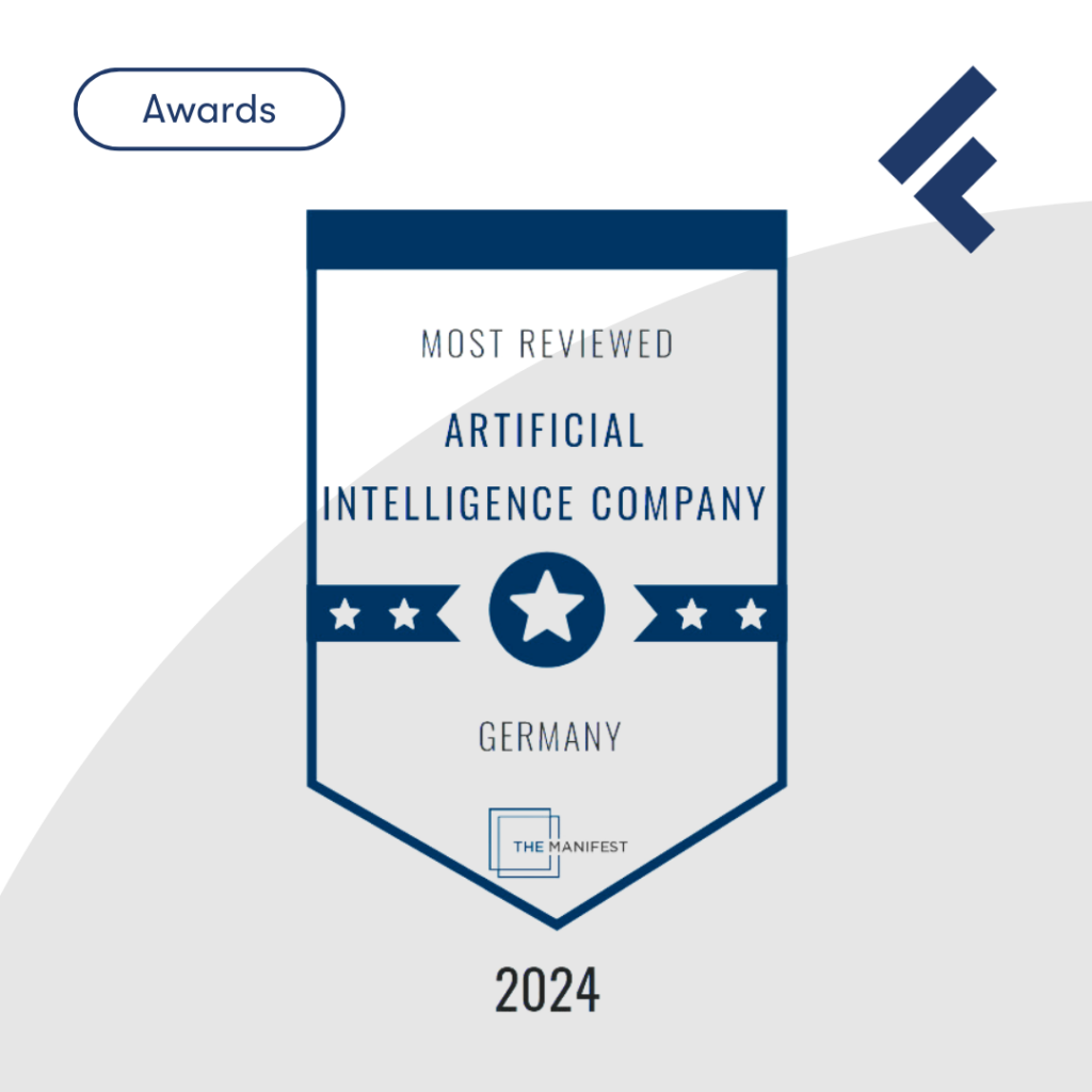 most reviewed ai company in germany badge