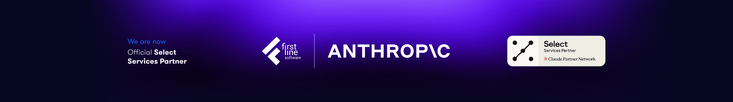 Official Select Services Partner Anthropic