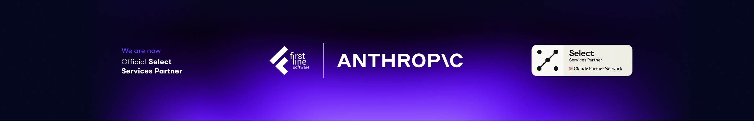 Official Select Services Partner Anthropic